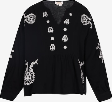 usha FESTIVAL Blouse 'Festival' in Zwart: voorkant