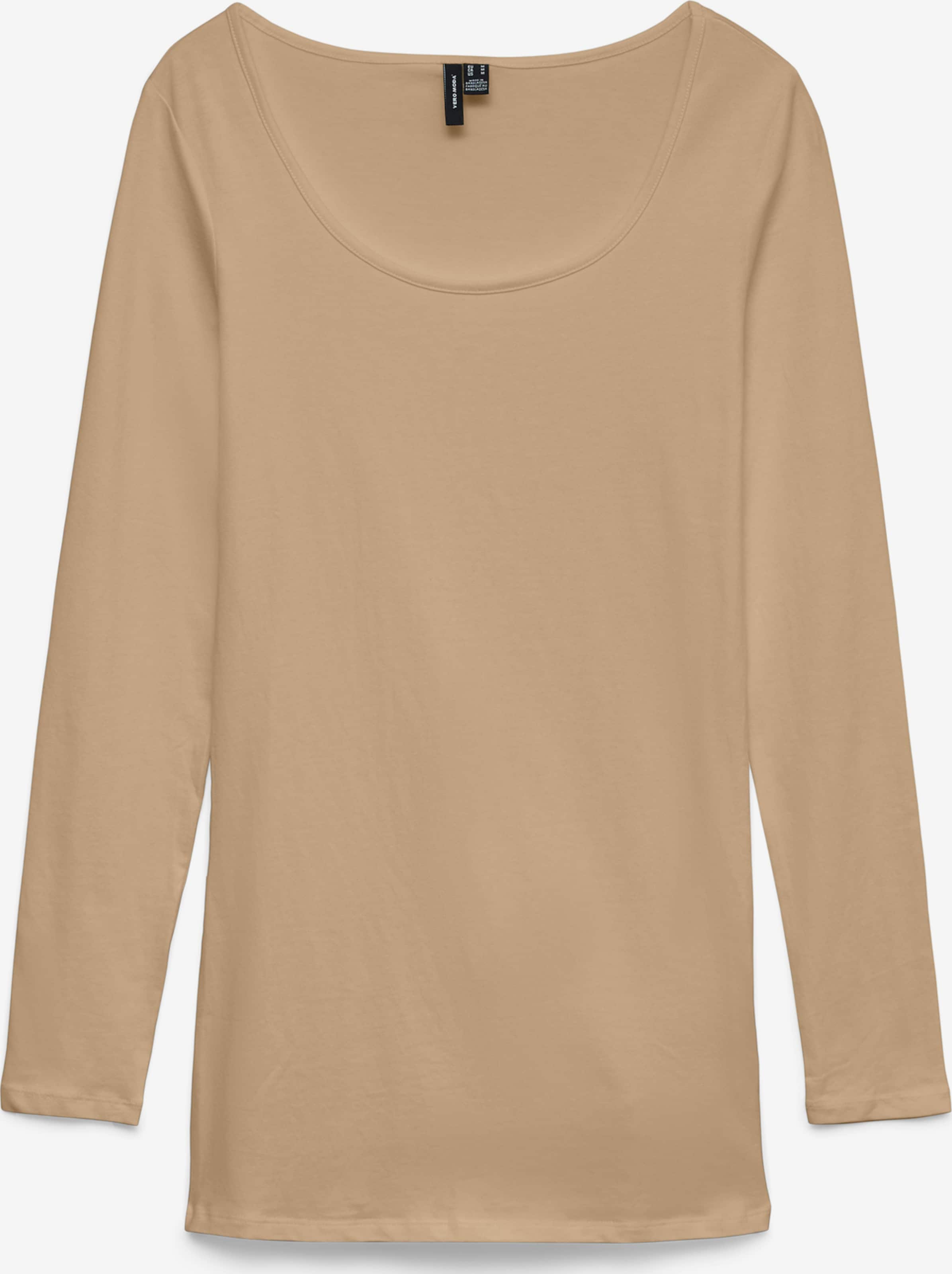 Vero Moda Vmmaxi My Ls Soft Long U-Neck Ga 2Pack dames Shirt met lange ( 2-Pack