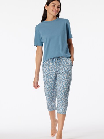 Pantalon de pyjama ' Mix & Relax ' SCHIESSER en bleu
