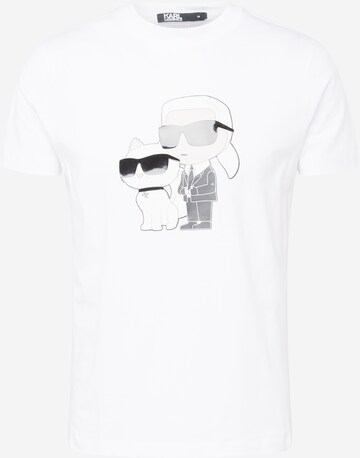 Karl Lagerfeld Shirt in White: front