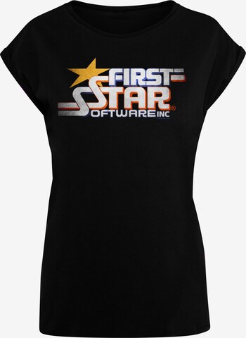 T-shirt F4NT4STIC en noir : devant