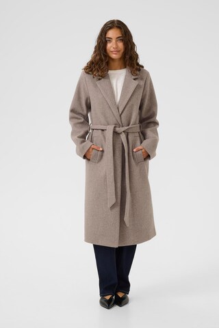 CULTURE Between-seasons coat 'CUPalona' in Beige: front