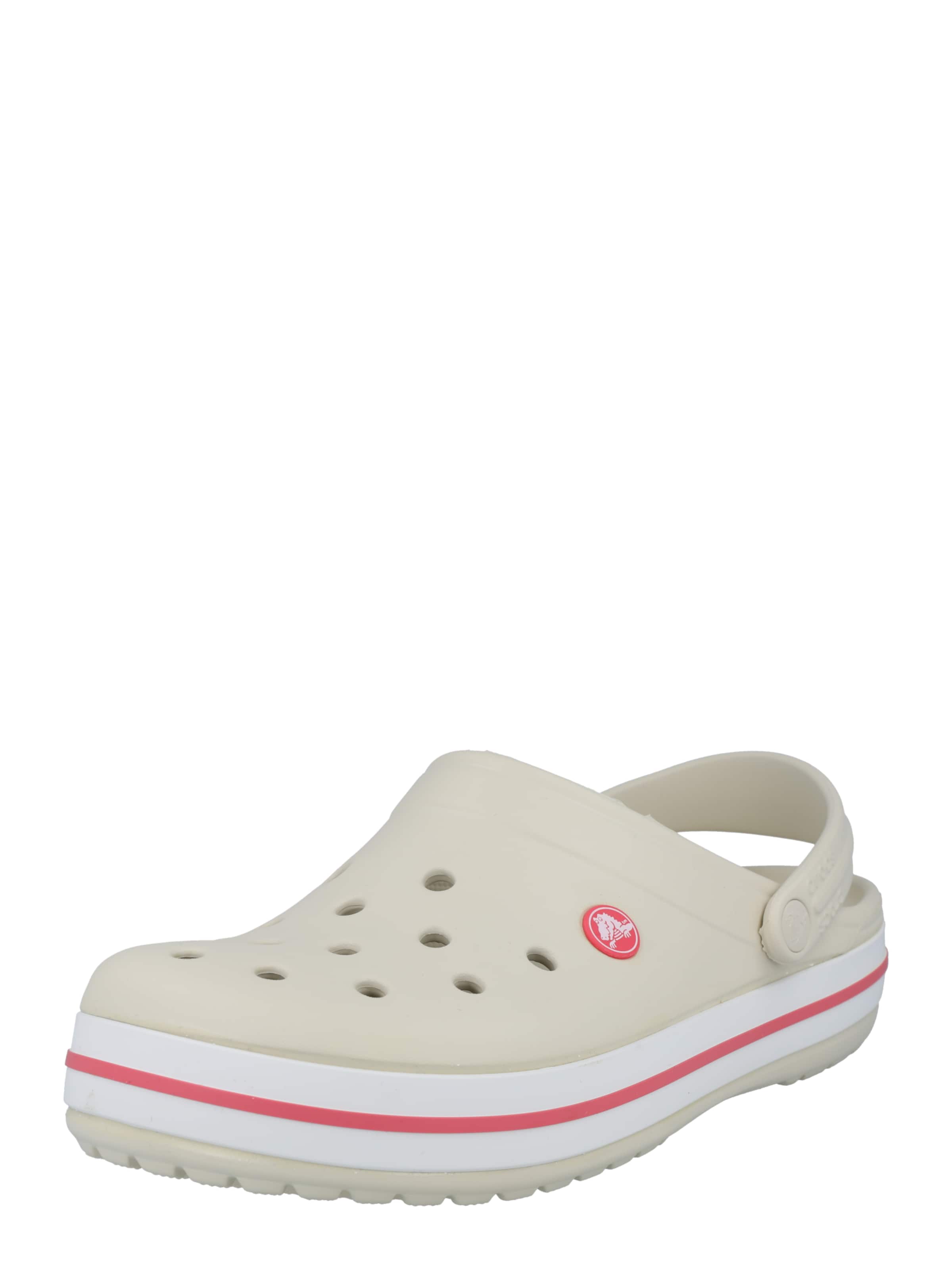 Crocs Σαμπό 'Crocband' σε μπεζ: μπροστά