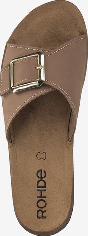 ROHDE Mules in Brown