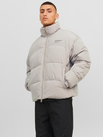 JACK & JONES - Casaco de inverno 'Viper' em cinzento: frente