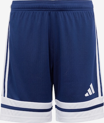 ADIDAS PERFORMANCE Sportbroek 'Squadra 25' in Blauw: voorkant