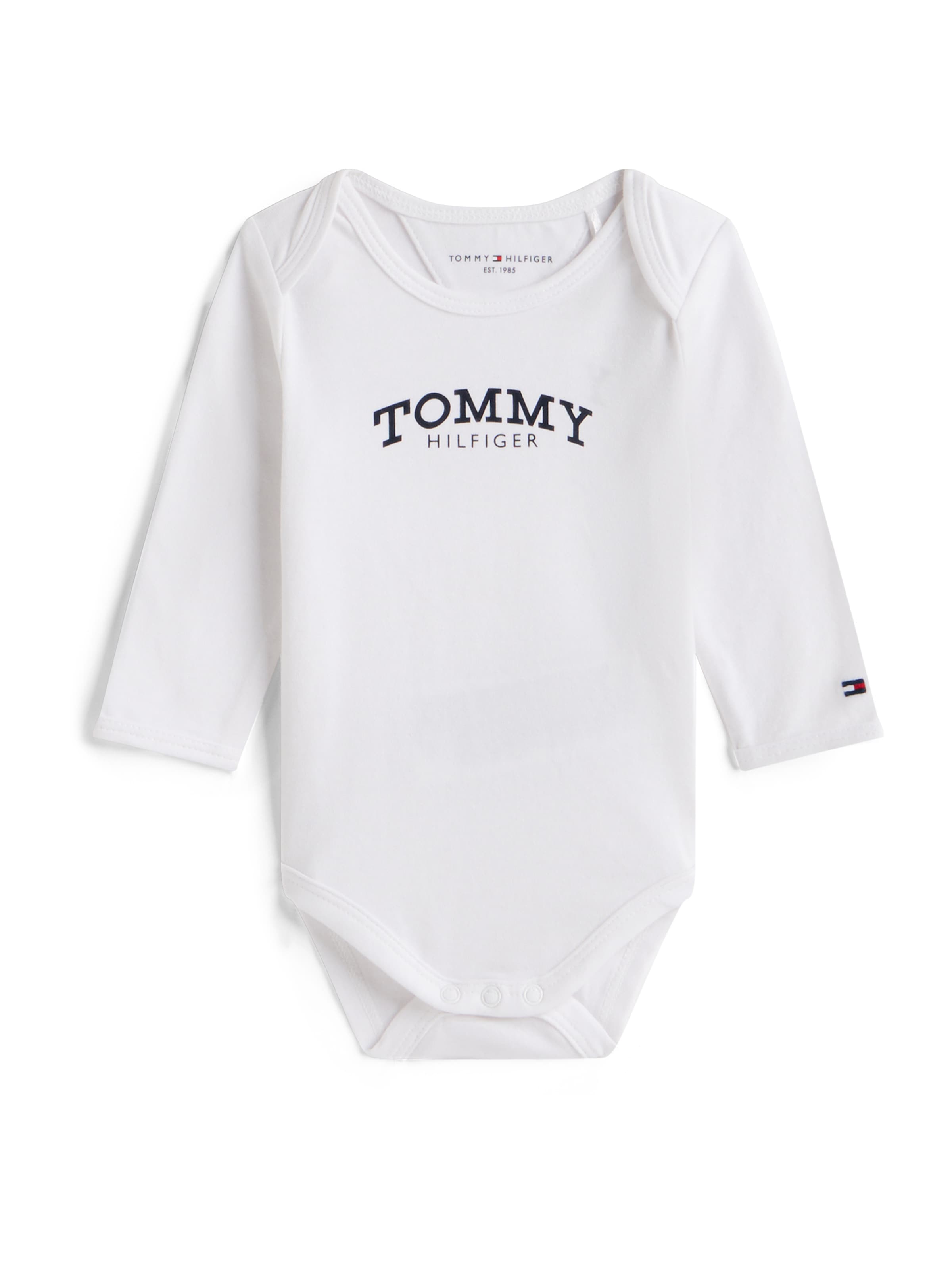 TOMMY HILFIGER Kezeslábas - fehér: elől