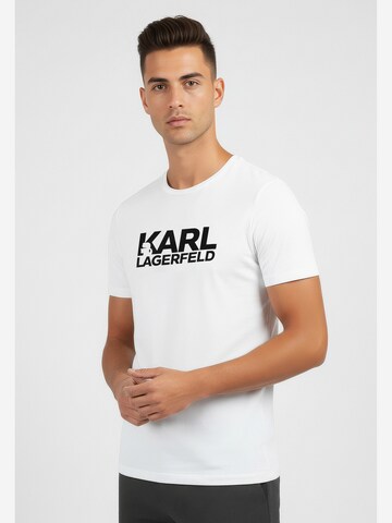 Karl Lagerfeld Shirt in White: front