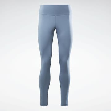 Reebok - Skinny Pantalón deportivo en azul