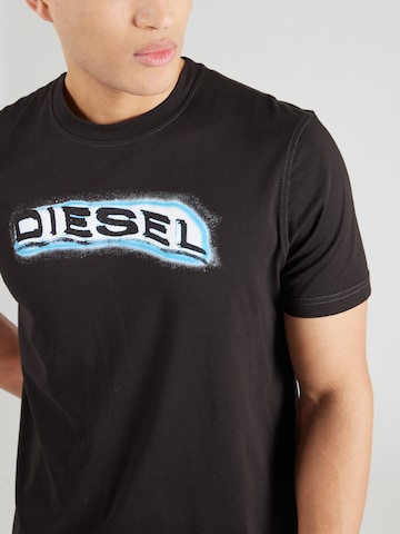 DIESEL Футболка 'T-ADJUST-R4' в Черный