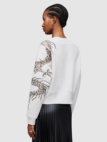 Sweat-shirt 'DRAGON' AllSaints en blanc