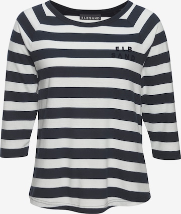 Elbsand - Camiseta en negro: frente