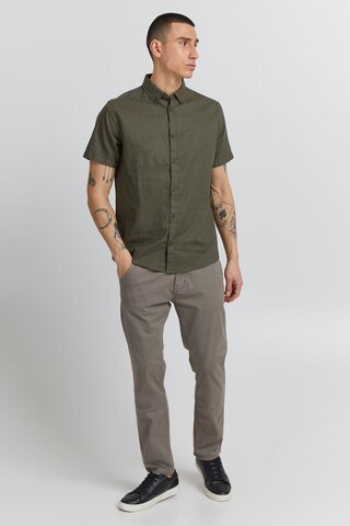 INDICODE JEANS Regular fit Overhemd 'Hank' in Groen