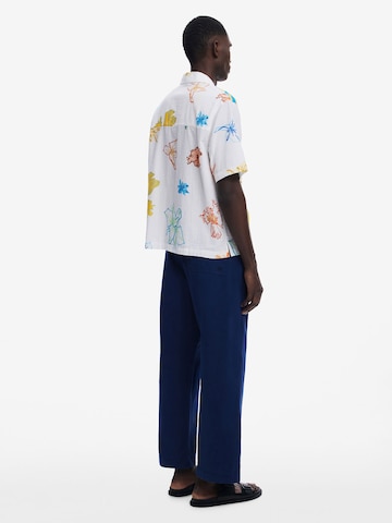 Desigual Comfort fit Overhemd in Wit