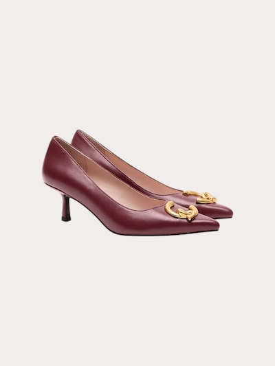 Coccinelle Ballet Flats 'Coccinelle C-Me Smooth' in bright red, Item view