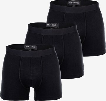 Marc O'Polo Boxershorts in Zwart: voorkant