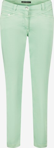 Betty Barclay Slimfit Broek in Groen: voorkant