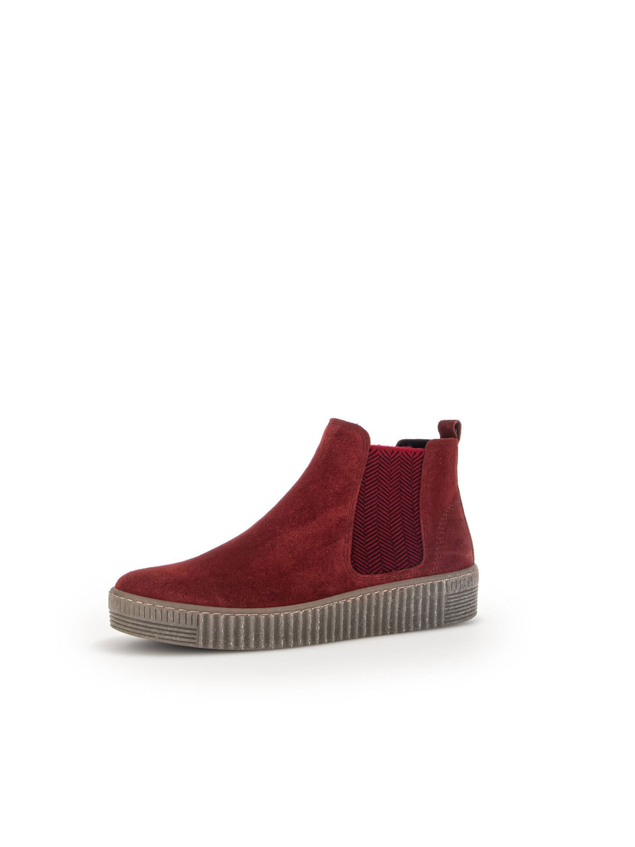 GABOR Chelsea Boots in Red: front