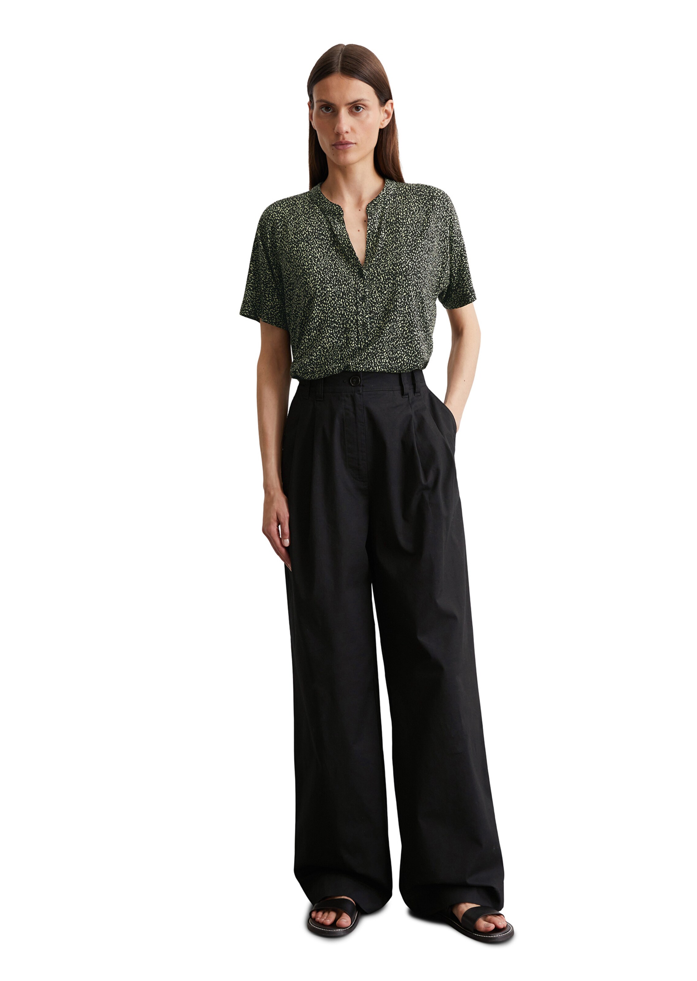 Marc O'Polo Bluse in Grün