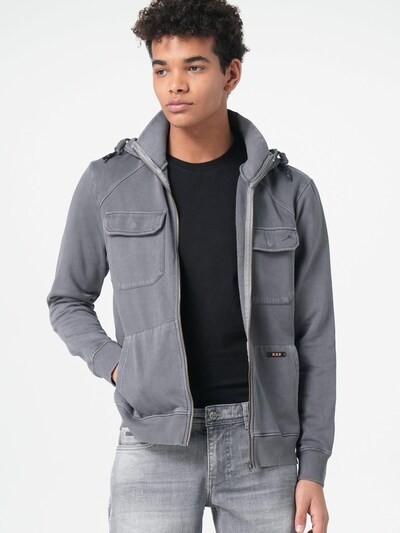 M.O.D MIRACLE OF DENIM Sweatshirt in S in Anthracite, Item view