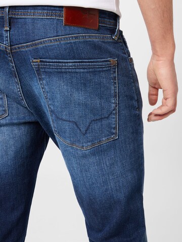 Pepe Jeans Slimfit Jeans 'STANLEY' in Blau