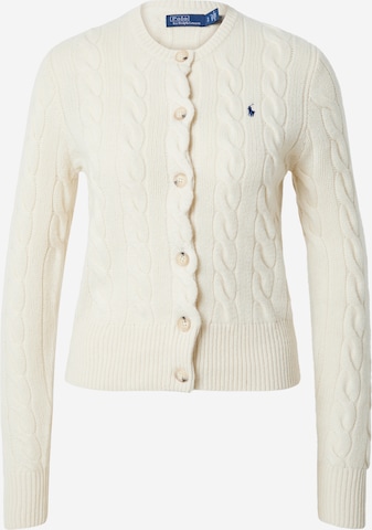 Cardigan Polo Ralph Lauren en beige : devant