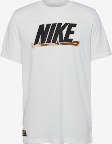 NIKE Performance Shirt in White: front