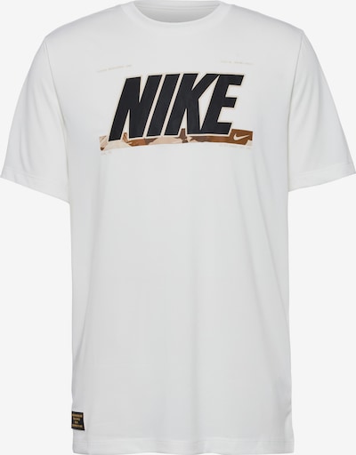 NIKE Performance Shirt in Beige / Brown / Black / White, Item view