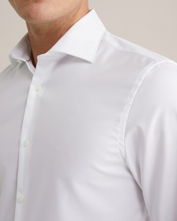 WE Fashion Слим Рубашка в Белый