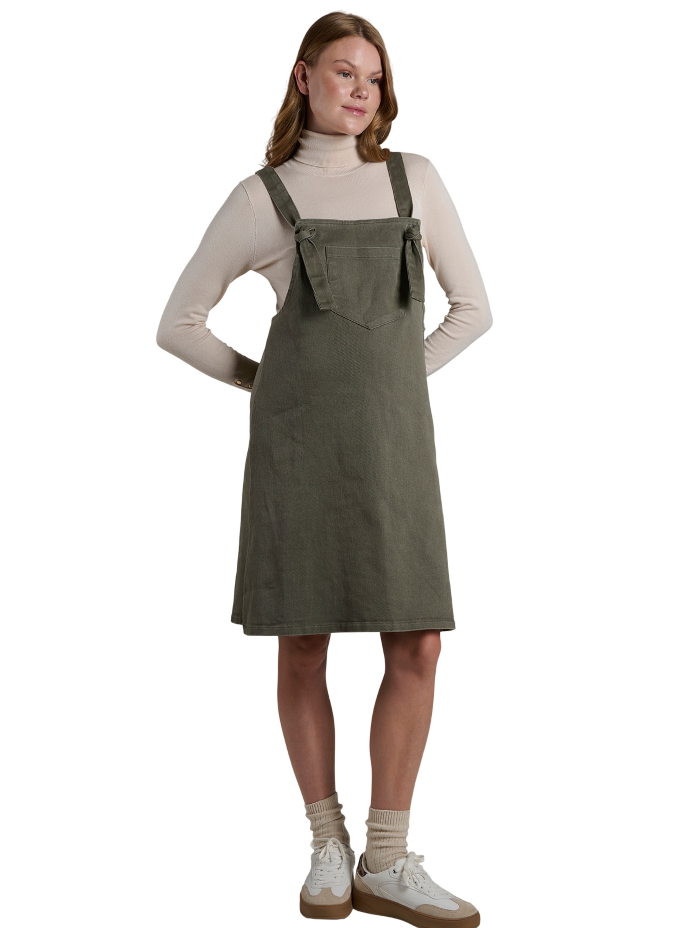 LYN MAMA Overgooier in Groen: voorkant