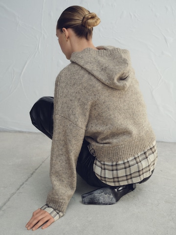 MANGO Pulóver 'Teria' - barna