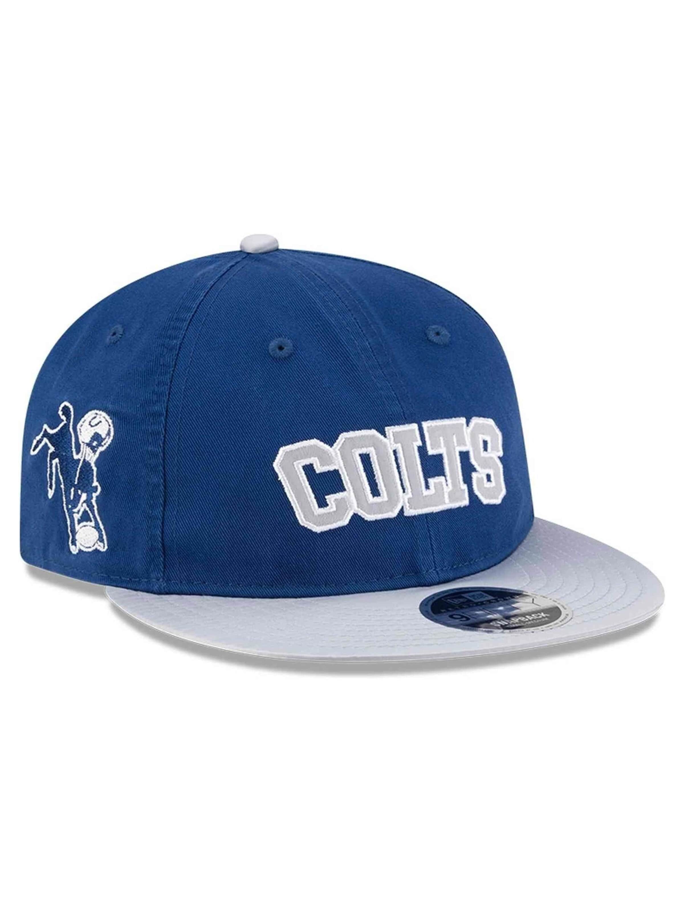 NEW ERA Czapka z daszkiem 'Gorra new era royal indiana colts nfl historic 9fifty rc indcol 3' w kolorze niebieski