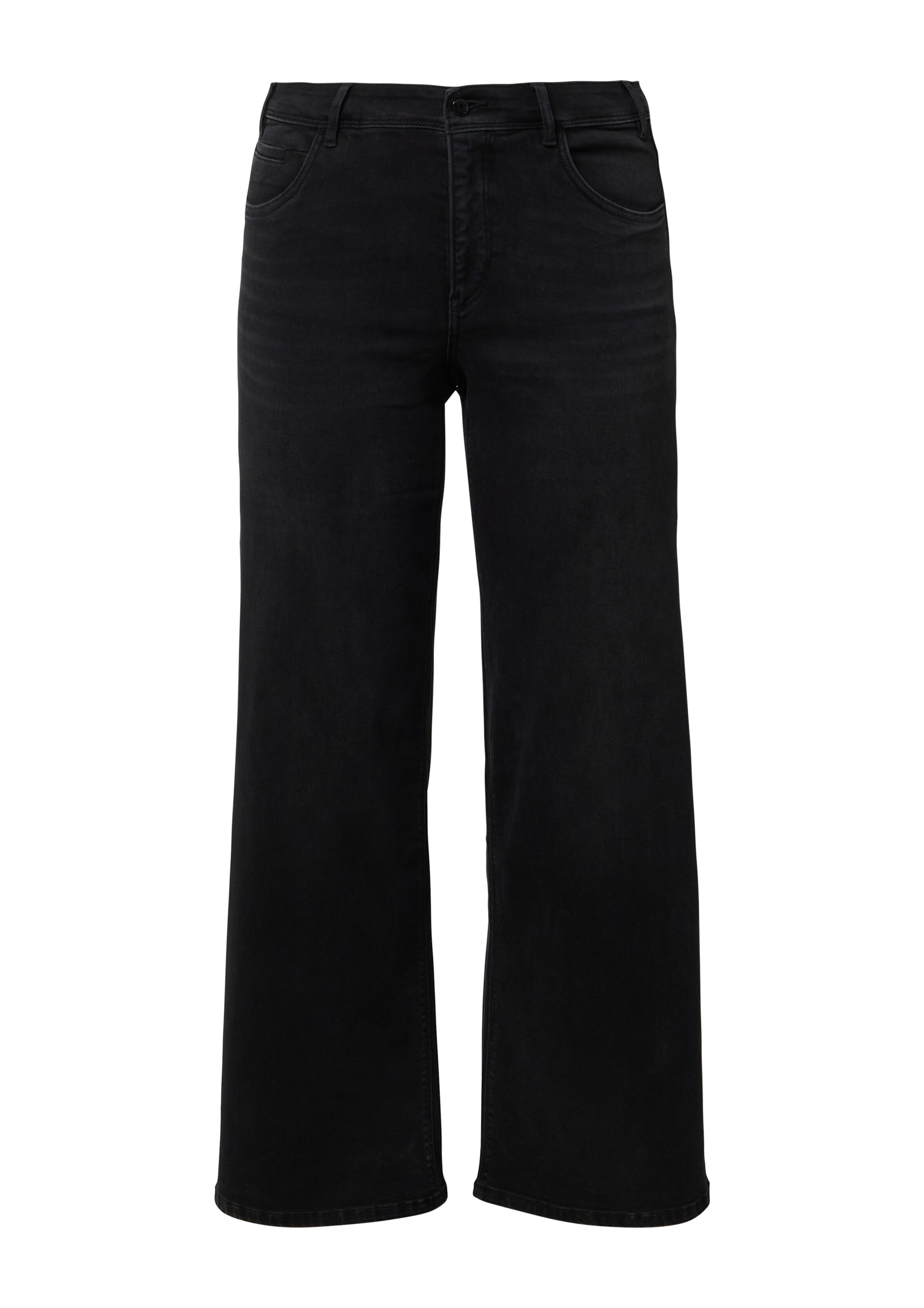 s.Oliver Wide leg Jeans ' ' in Grijs: voorkant