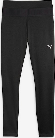 PUMASkinny Sportske hlače 'Strong Ultra' - crna boja: prednji dio