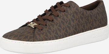 Michael kors best sale sneaker braun