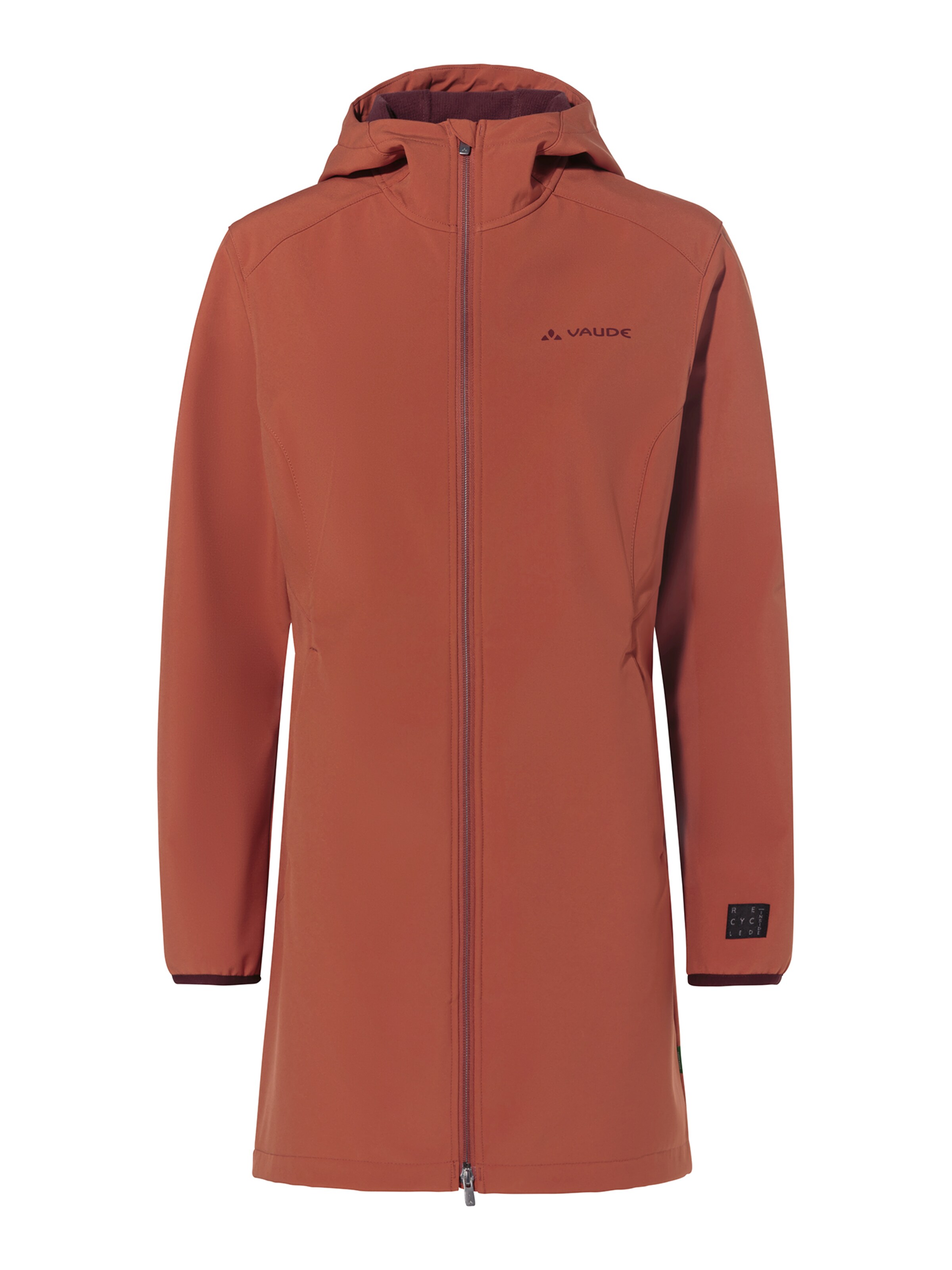 VAUDE Funnktionsjacke 'W Moena' in Braun: Vorderseite