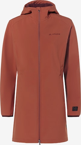 VAUDE Sportjas 'W Moena' in Bruin: voorkant