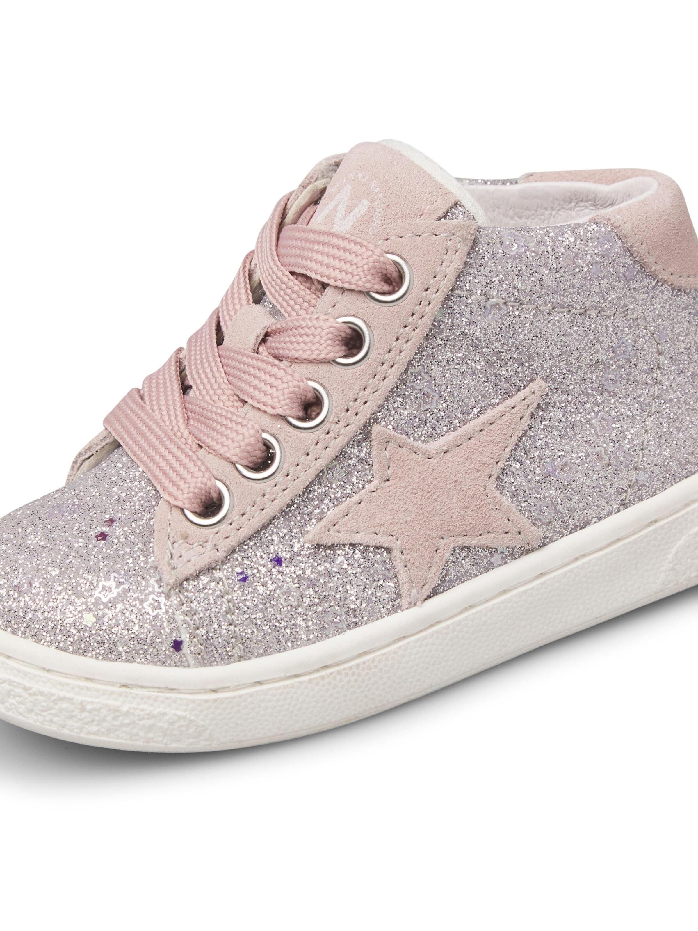 NATURINO Sneaker 'PINN HIGH ZIP.'‌‌‌‌‌ in Pink