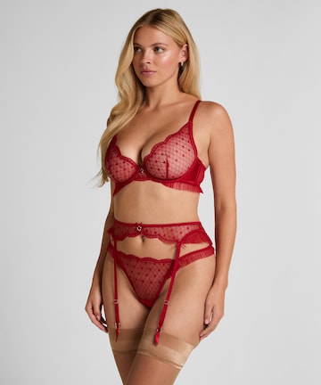 Hunkemöller Jarretels 'Cordelie' in Rood