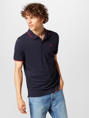 T-Shirt 'Dinoso' HUGO Red en bleu : devant