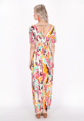 IZIA Summer dress in Mixed colours