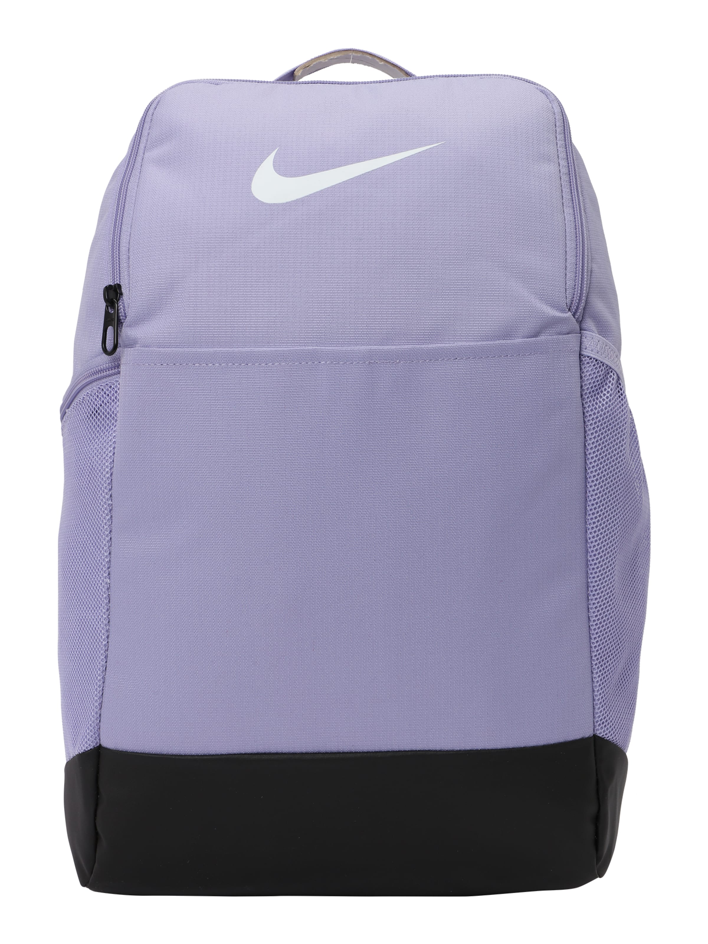 NIKE Spordiseljakott 'Brasilia 9.5', värv lilla: eest vaates