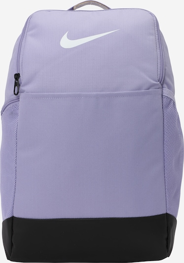 NIKE Sportski ruksak 'Brasilia 9.5' u ljubičasta / crna / bijela, Pregled proizvoda