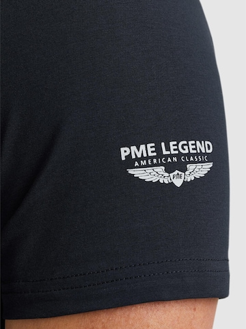 PME Legend Undertröja '2-pack basic T-shirts with V-neck' i blå