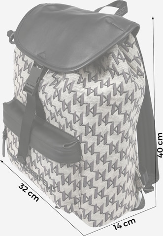 Karl Lagerfeld Backpack in Grey