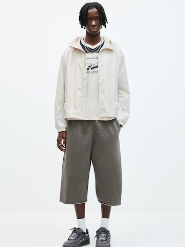 Veste mi-saison Pull&Bear en blanc