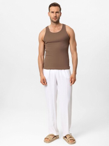 T-Shirt 'Mario' Antioch en marron