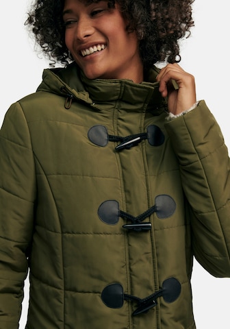 Emilia Lay Winter Coat in Green