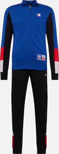 Champion Authentic Athletic Apparel Survêtement en bleu cobalt / rouge / noir / blanc, Vue avec produit