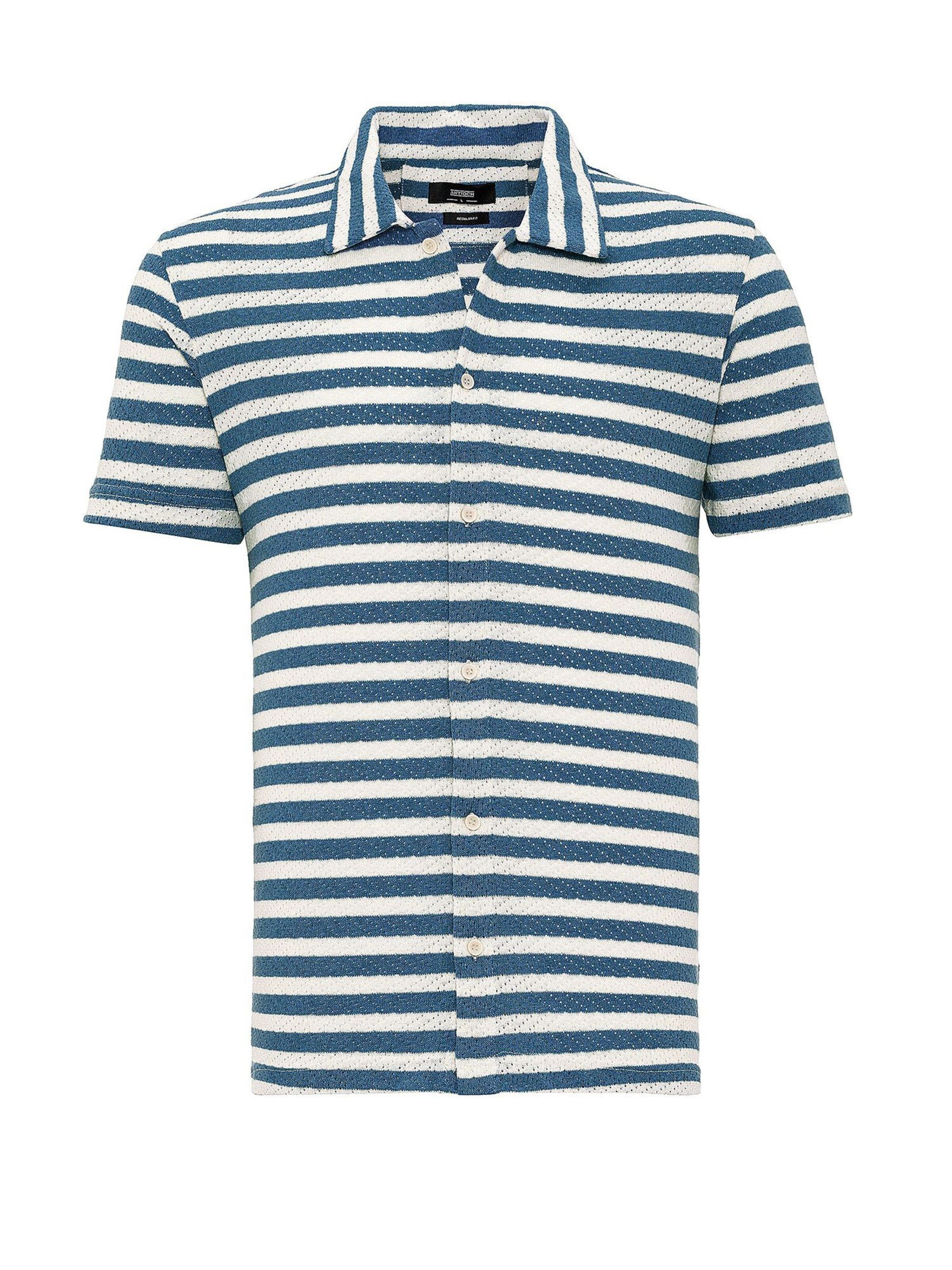 Antioch Button Up Shirt in Blue / White, Item view